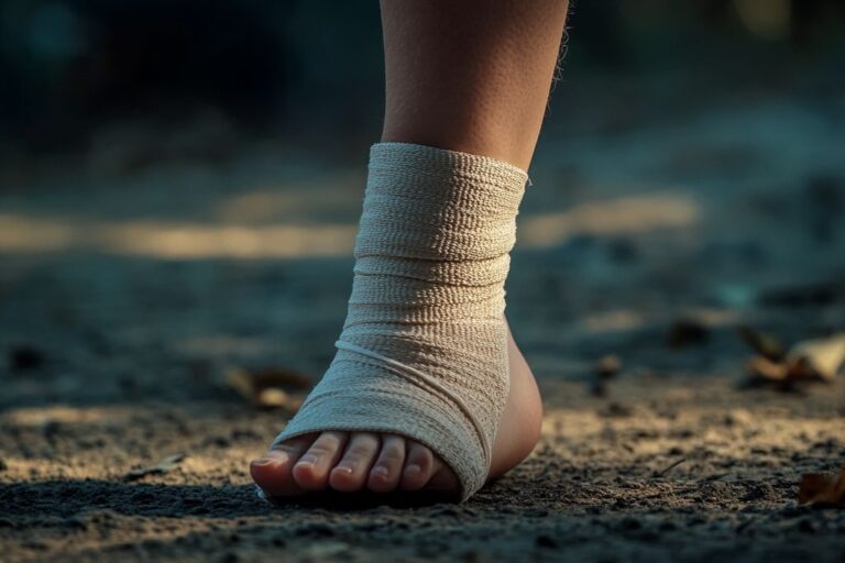 Bandage cheville comment stabiliser l'articulation et prévenir les blessures